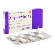 Thuốc Augmentin 1g GSK điều trị nhiễm khuẩn (2 vỉ x 7 viên)
