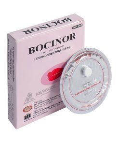 Viên nén BOCINOR 1.5MG thuốc tránh thai khẩn cấp trong vòng 72 giờ (1 vỉ X 1 viên)