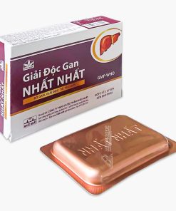 Giải độc gan Nhất Nhất hỗ trợ điều trị viêm gan B, giải độc, tái tạo gan (2 vỉ x 10 viên)