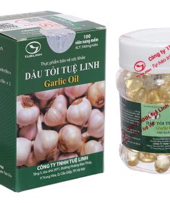 Dầu Tỏi Tuệ Linh hỗ trợ giảm mỡ máu, ngừa xơ vữa chai 100 viên