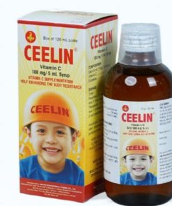 Siro Ceelin United bổ sung vitamin C, tăng cường sức đề kháng (120ml)