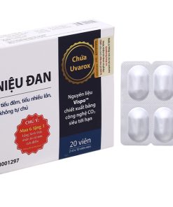 Vương Niệu Đan giảm kích thích bàng quang, giảm tiểu đêm hộp 20 viên