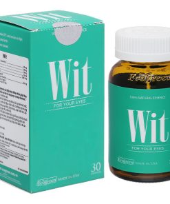 Wit tăng cường thị lực, giảm mờ, nhòe mắt chai 30 viên