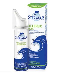 Dung dịch xịt mũi STERIMAR Allergic Nose hỗ trợ trị viêm mũi dị ứng (Chai 50ml)