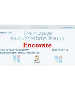 Thuốc Encorate Sun Pharma điều trị động kinh (10 vỉ x 10 viên)