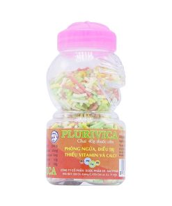 Cốm Plurivica bổ sung vitamin và canxi chai 40g