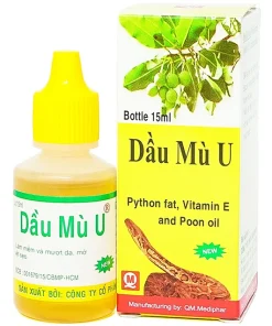 Dầu Mù U Quang Minh làm mềm và mượt da, mờ vết sẹo (15ml)