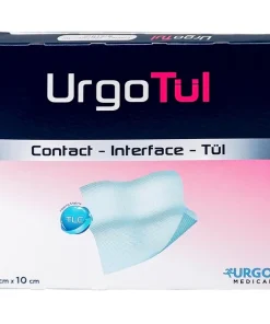 Gạc lưới vô trùng chống dính UrgoTul size 10cm x 10cm băng các vết thương cấp tính, mãn tính (10 miếng)