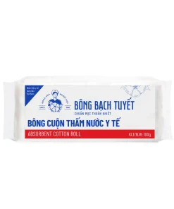 Bông y tế thấm nước Bạch Tuyết dùng trong chăm sóc cá nhân và y tế (100g)