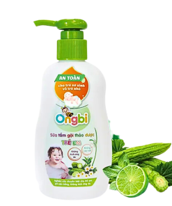 Sữa tắm gội thảo dược Trẻ Em Ongbi (C/200ml)