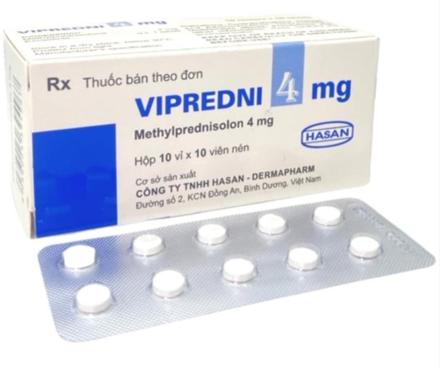 Vipredni Methylprednisolone 4mg Hasan (H/100v)