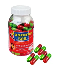 Vasomin 500 Caps Vacopharm 100 viên – Thuốc giảm triệu chứng thoái hoá khớp