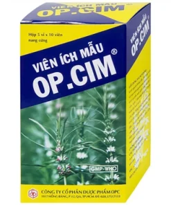 Viên Ích Mẫu OP.CIM OPC hỗ trợ điều trị rối loạn kinh nguyệt (5 vỉ x 10 viên)
