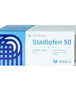Viên nén bao phim Stadlofen 50mg STELLA giảm đau và giảm viêm xương khớp (5 vỉ x 10 viên)