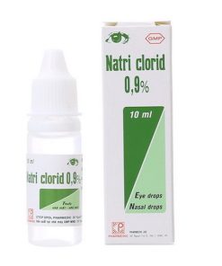 Thuốc nhỏ mắt, nhỏ mũi Natri Clorid 0,9% Pharmedic hỗ trợ rửa mắt, rửa mũi, phụ trị nghẹt mũi, sổ mũi (10ml)