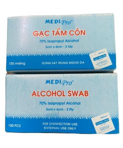 Gạc tẩm cồn Alcohol Swab 3 cm x 6 cm