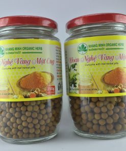 Hoàn Nghệ Vàng Mật Ong Khang Minh lọ 250g viên hoàn