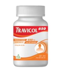Travicol 650 Chai 200 viên