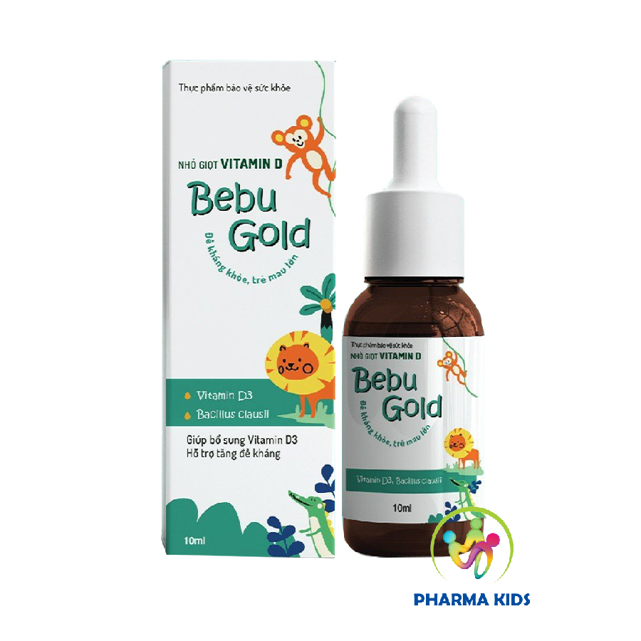 Men phức hợp D3 Bebu Gold 10ML