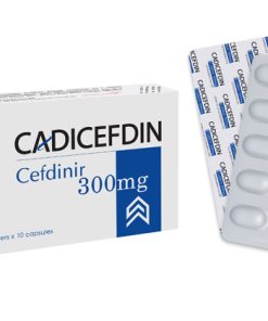 CADICEFDIN 300 USP - Đặc trị viêm nhiễm nhẹ đến vừa hiệu quả