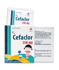 Cefaclor 250 mg (gói)