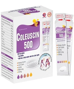 BỔ PHẾ COLEUSCIN 500mg - hộp 20 gói 10ml
