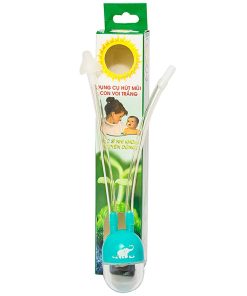 Dụng cụ hút mũi Con Voi Trắng hút sạch hoàn toàn mũi bé dễ dàng và thoải mái (1 cái)