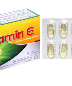 PV Vitamin E Gold hạn chế lão hóa, làm đẹp da (3 vỉ x 10 viên)