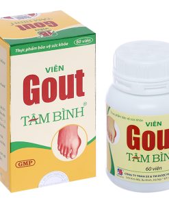 Viên Gout Tâm Bình hỗ trợ giảm triệu chứng đau do gút (60 viên)