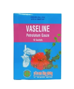 Gạc làm mềm da Vaseline Petrolatum Gauze hộp 10 miếng