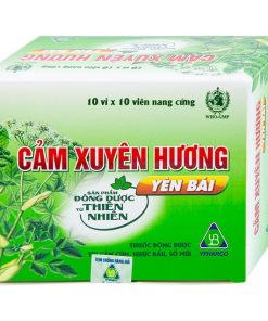 Thuốc Cảm Xuyên Hương Yên Bái điều trị cảm cúm, cảm lạnh (10 vỉ x 10 viên)