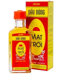Dầu nóng Mặt Trời OPC điều trị nhức mỏi, tê thấp, đau lưng, cảm mạo, cúm (60ml)