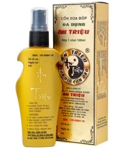 Cồn Xoa Bóp An Triệu hỗ trợ điều trị phong thấp, tê bại, đau lưng, nhức mỏi gân xương (100ml)