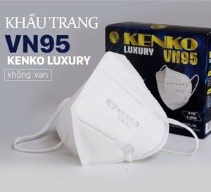 Khẩu trang y tế 5 lớp Kenko Luxury VN95 (không van) hộp 10 cái