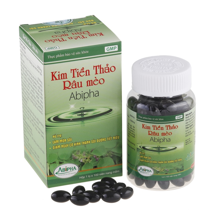 Kim Tiền Thảo Râu Mèo ABIPHA Giảm nguy cơ (HOP/100V)