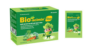 Cốm vi sinh Bio-acimin Fiber Meracine bổ sung chất sơ hòa tan, giảm tình trạng táo bón (30 gói)