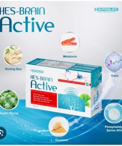 Viên Uống Bổ Não HES-BRAIN ACTIVE hỗ trợ hoạt huyết, tăng tuần hoàn máu não HD-Prolife (H/30v) (hộp)