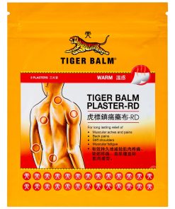 Miếng dán Tiger Balm Plaster - RD Haw Par giảm mỏi cơ, đau và nhức cơ (10cm x 14cm)