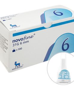 Đầu kim tiêm tiểu đường Novofine 31g Novo Nordisk dùng cho bút tiêm (100 cây)