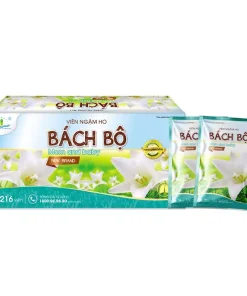 Ngậm ho Bách Bộ Mom And Baby Tâm Dược 1 gói x 6 viên