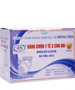 Băng cuộn y tế Đông Pha 3 Con Nai (Hộp 50 cuộn)