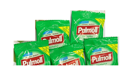Pulmoll Kẹo ngậm ho không đường (Gói nhỏ 2 viên)