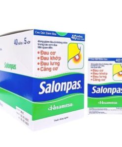 Cao dán giảm đau Salonpas (40 miếng/hộp)