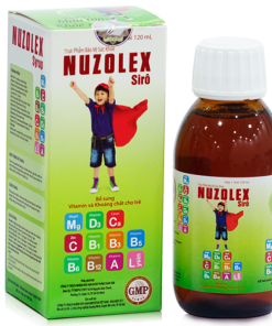 Siro Nuzolex Chân Tâm bổ sung Vitamin và khoáng chất (120ml)