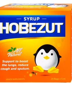 Siro Hobezut Vinacare giảm các triệu chứng ho, cảm (20 gói x 5ml)