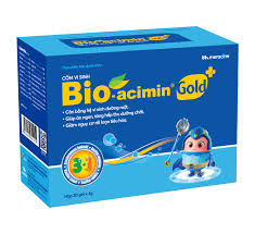 Cốm vi sinh Bioacimin Gold Meracine cân bằng hệ vi sinh đường ruột, giảm nguy cơ rối loạn tiêu hóa (30 gói)