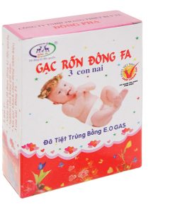 Gạc rốn Đông Fa 3 Con Nai bảo vệ vùng rốn và giữ ấm cho bé