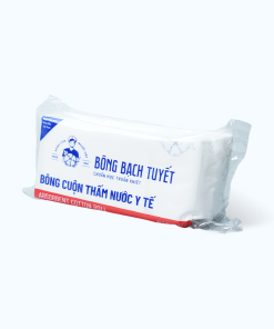 Bông y tế thấm nước Bạch Tuyết dùng trong chăm sóc cá nhân và y tế (45g)