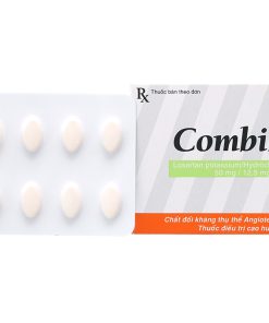 Thuốc Combizar United điều trị cao huyết áp (3 vỉ x 10 viên)