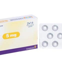Thuốc Crestor 5mg AstraZeneca điều trị tăng cholesterol máu nguyên phát (2 vỉ x 14 viên)